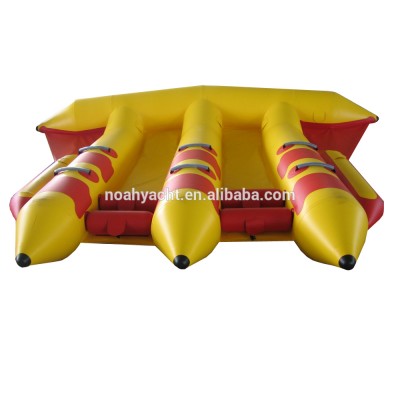 6 persons PVC Tarpaulin Inflatable Flyfish Boat / hot welding Inflatable Fly Fish